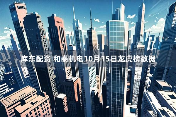 库东配资 和泰机电10月15日龙虎榜数据